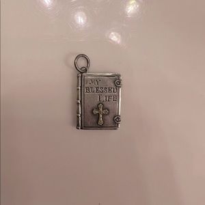 Waxing poetic blessed life book charm!